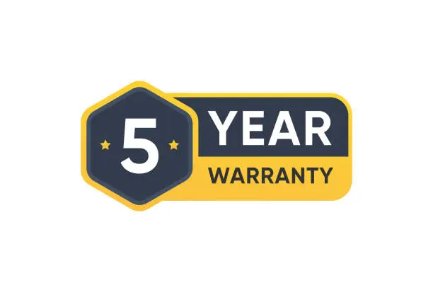 5 Year Warranty