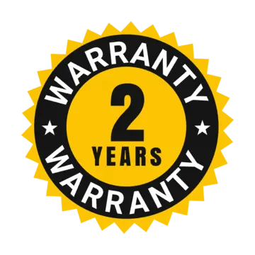 2 Year Warranty