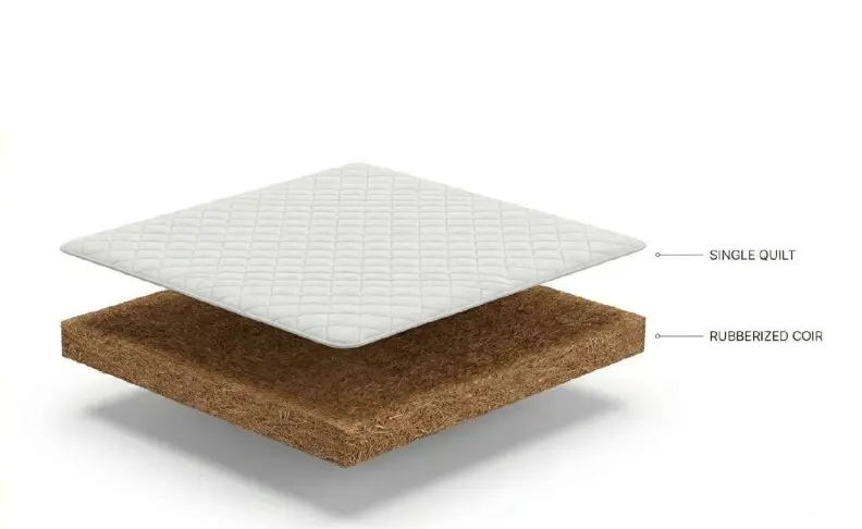 Marvel Hostel Bed 2-Inch Mattress: Reliable Support & Daily Comfort